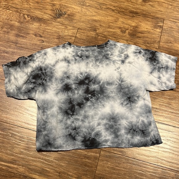 Pink Floyd tie dye crop short sleeve t-shirt - Picture 6 of 7